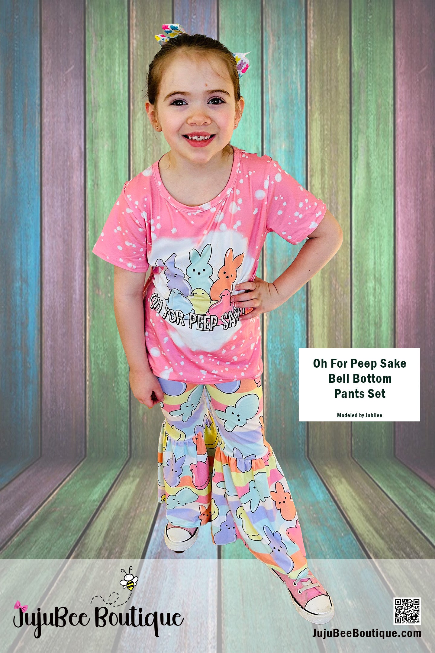 Oh For Peep Sake Bell Bottom Pants Set