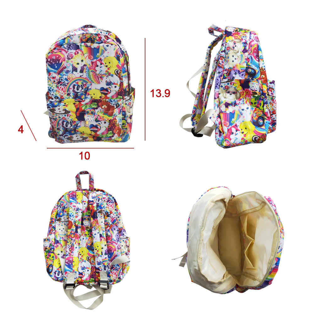 Lisa Frank Inspired Backpack