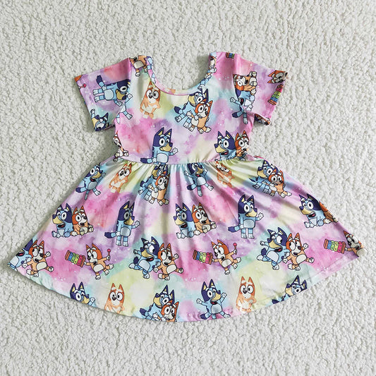 Bluey and Friends Twirl Dress