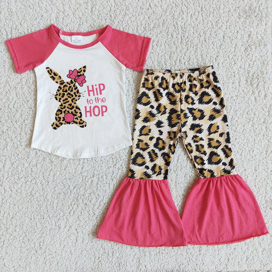 Easter Hip to the Hop Bell Bottom Pants Set