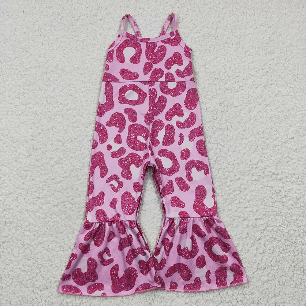 Hot Pink Leopard Romper/Jumpsuit