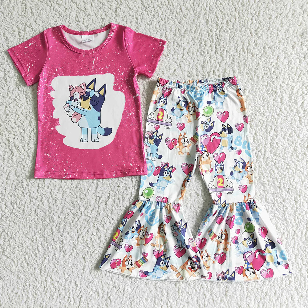 Bluey & Friends Bell Bottoms Pant Set