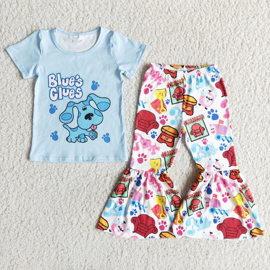 Blue's Clue's Bell Bottom Pants Set