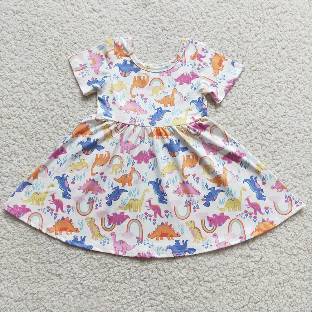 Dinos & Rainbows Dress