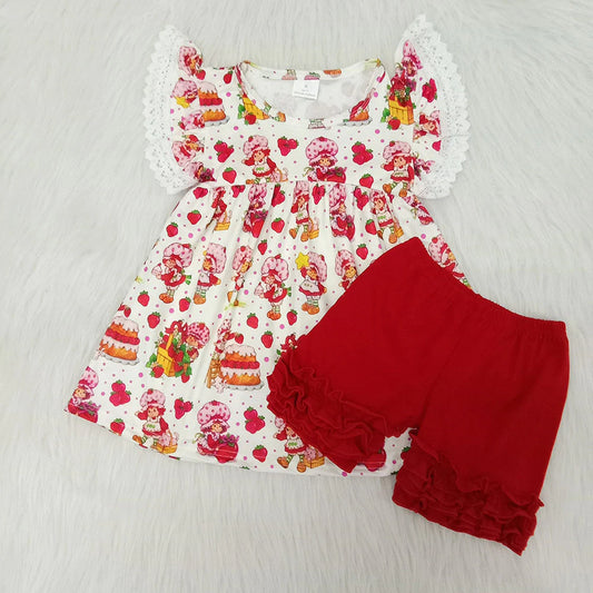 Strawberry Shortcake Short Set