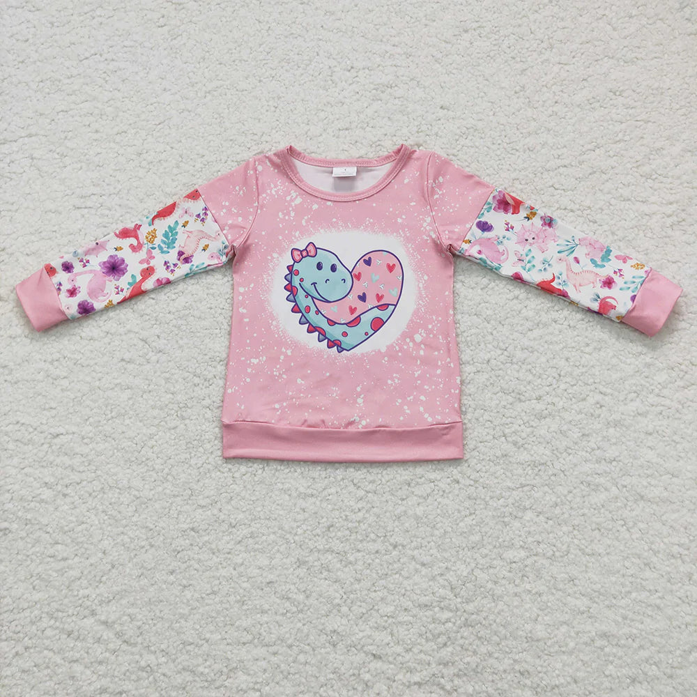 Valentine's Baby Dino Love Sweatshirt